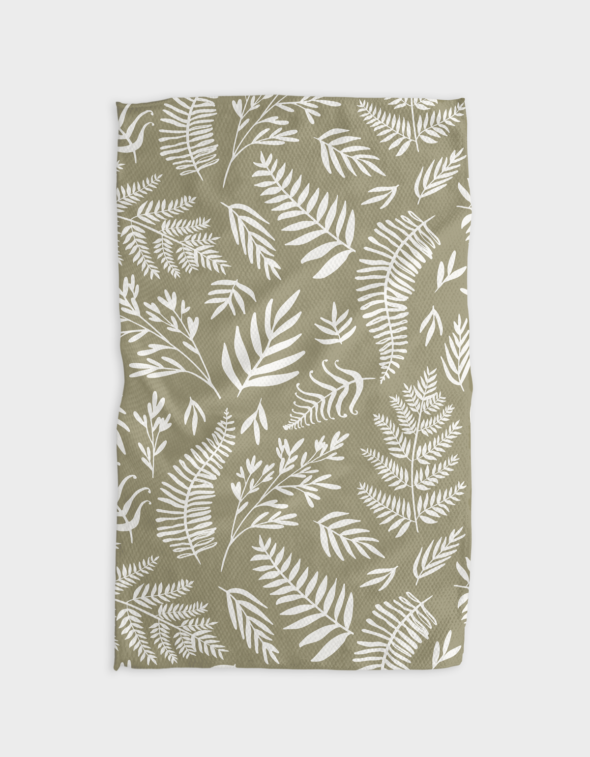 Geometry Tea Towel - Olive Kitchen