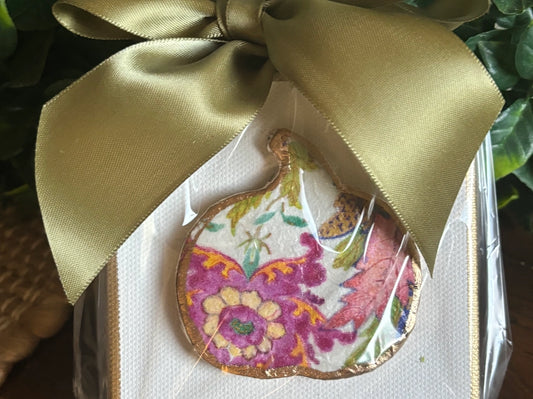 Tobacco Leaf Pumpkin Canvas