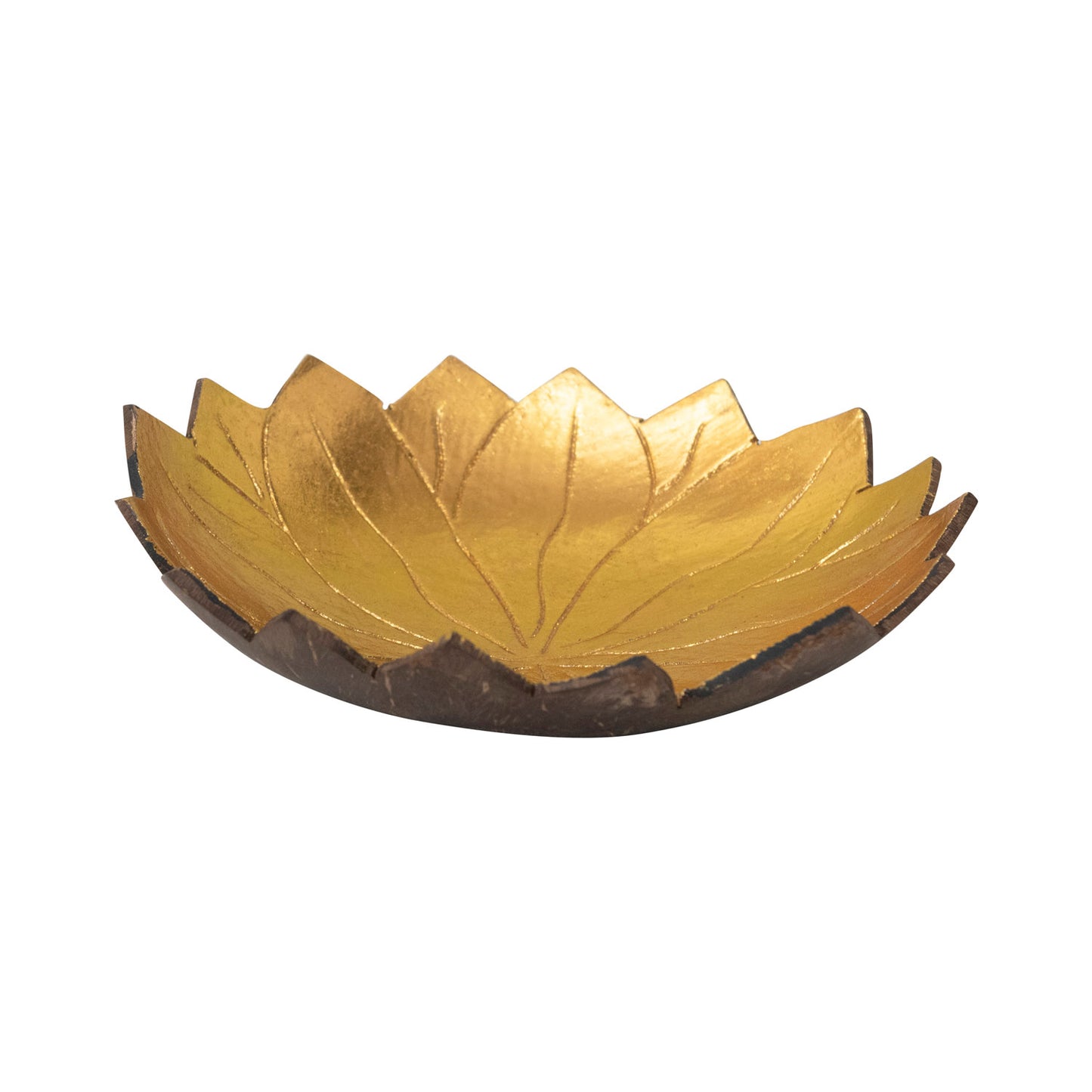 Coconut Shell Lotus Bowls