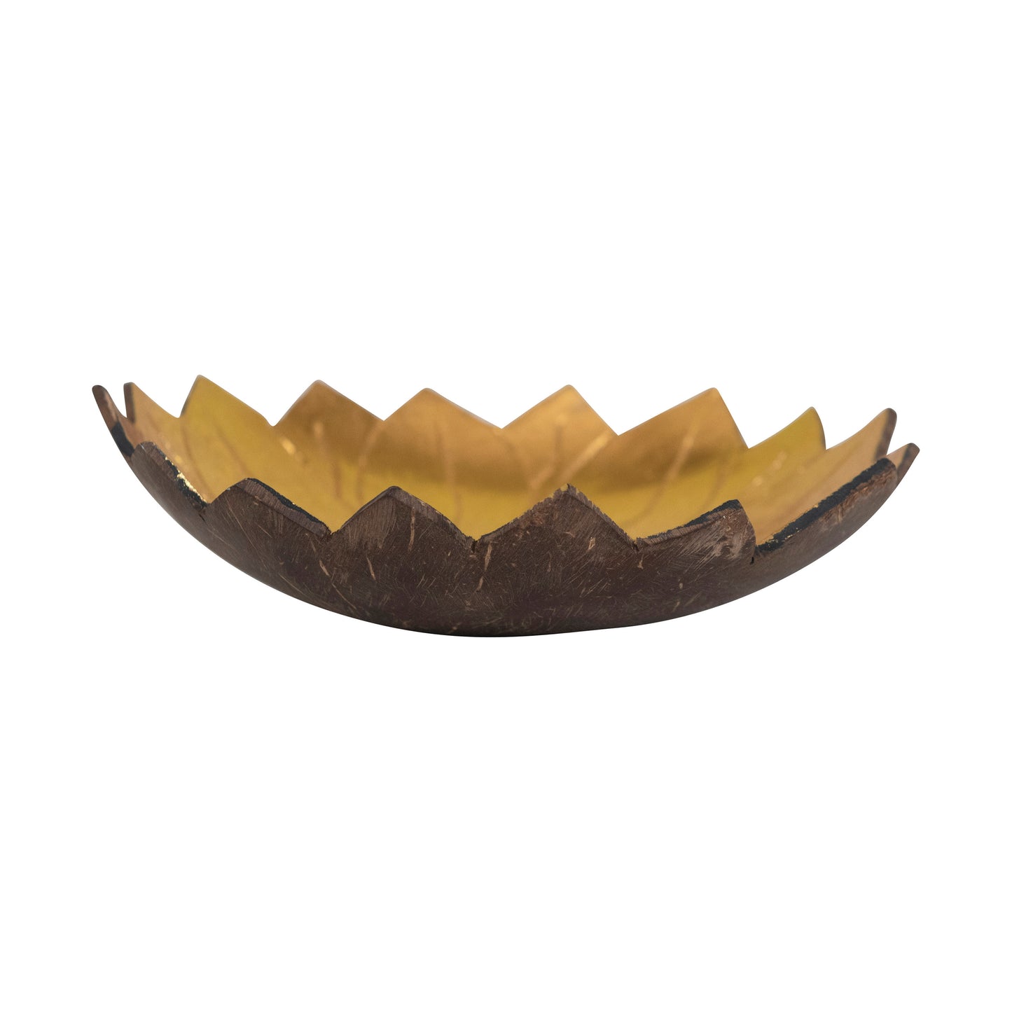 Coconut Shell Lotus Bowls