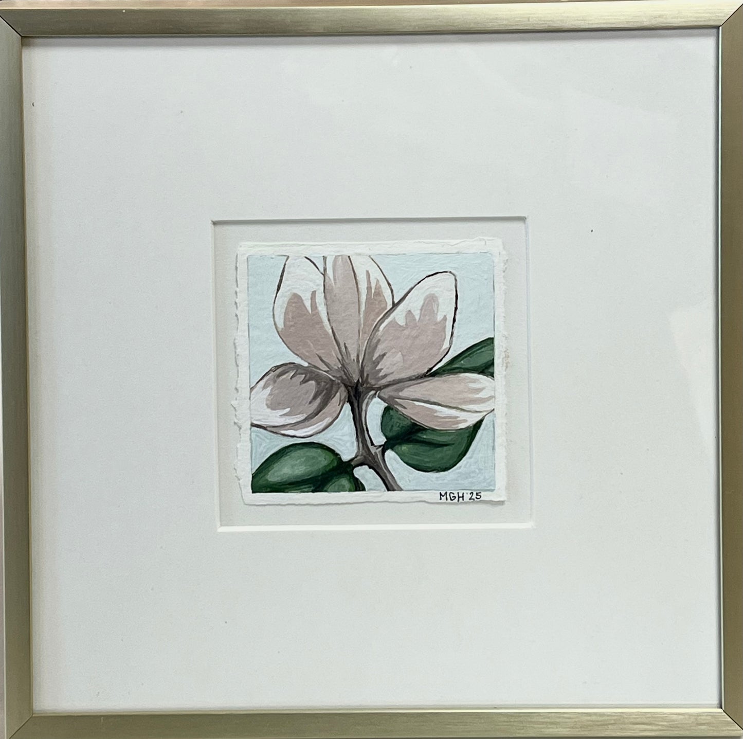 Framed Magnolia Art