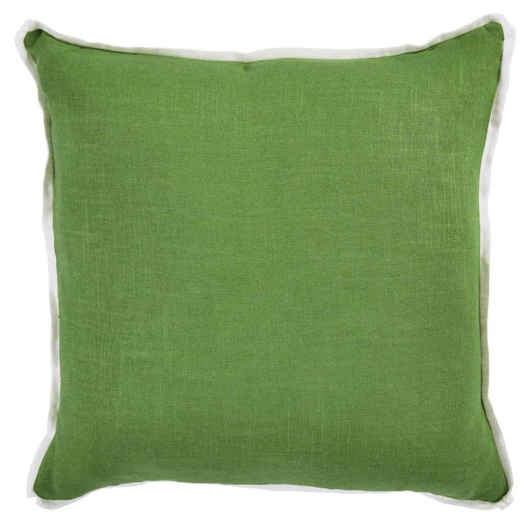Linen Pillow with Butterfly Flange