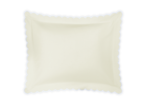 Ivory Pique Standard Sham