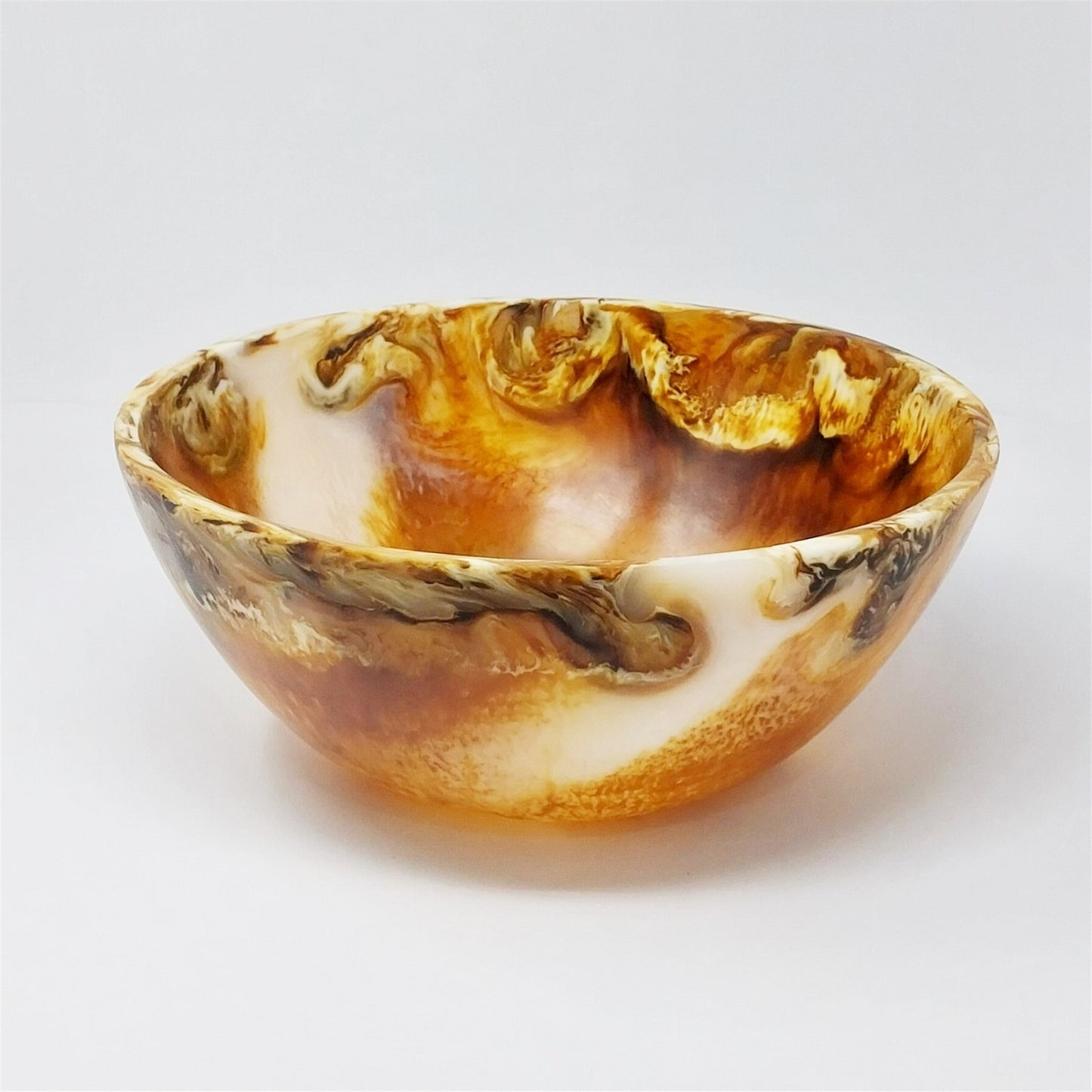 Tortoise Shell Salad Bowl