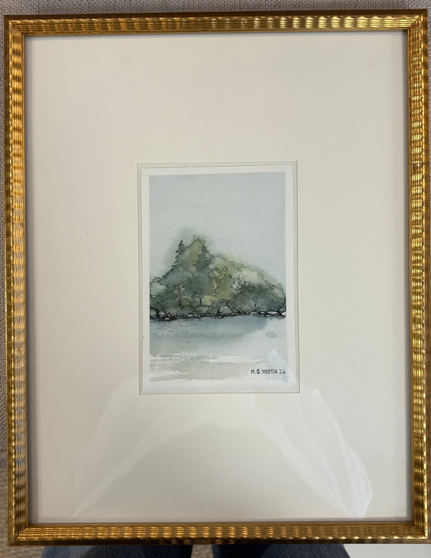 Morning Trees Landscape