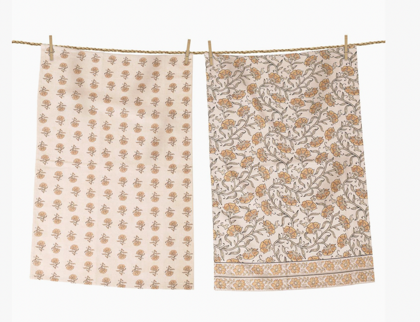Tea Towel Floral Print