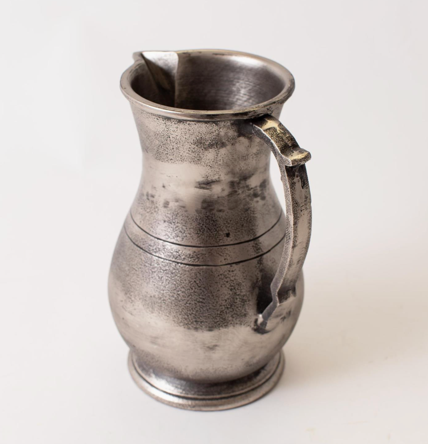 Antiqued Pewter Pitcher