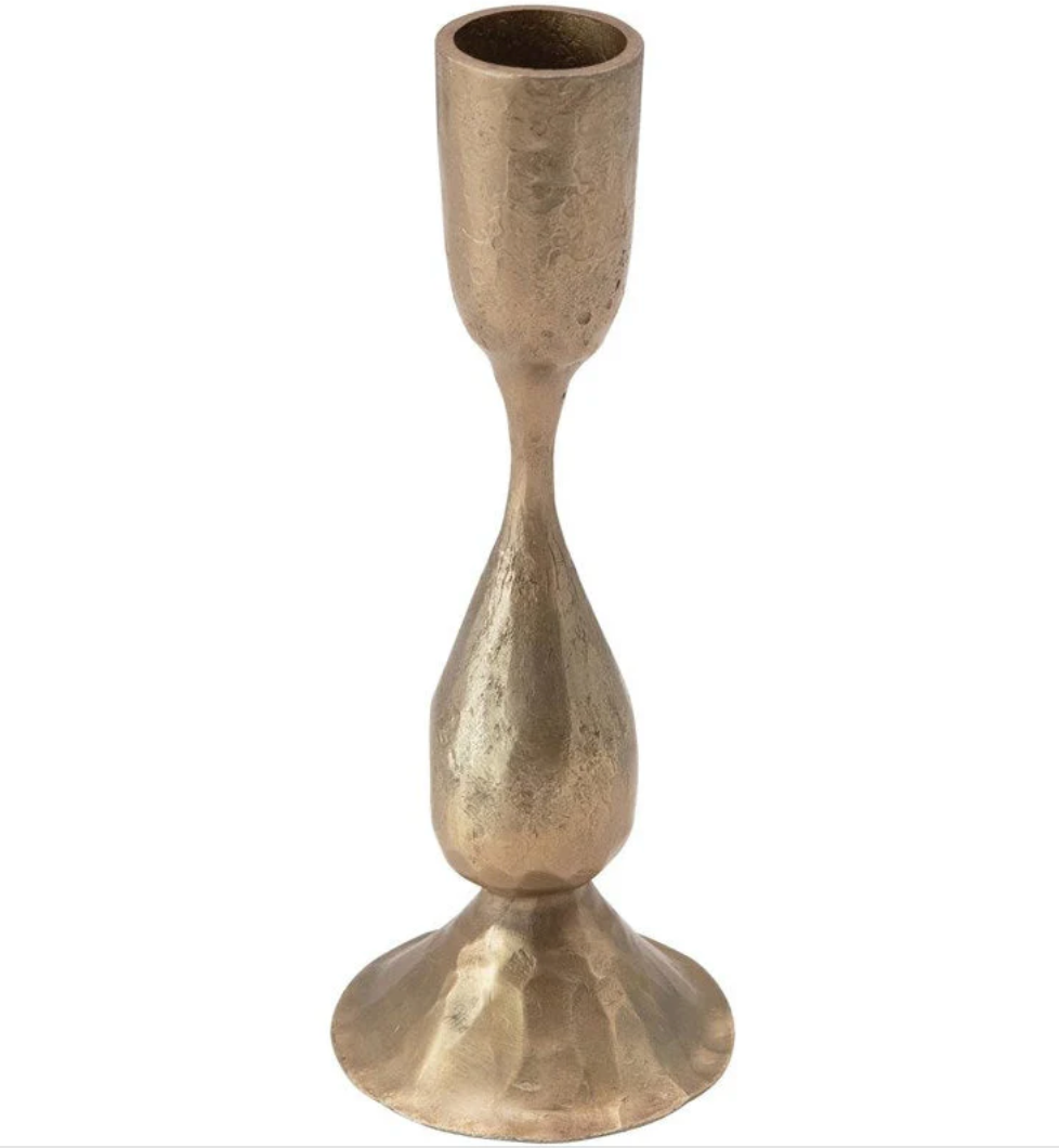 Antique Brass Metal Taper Holder
