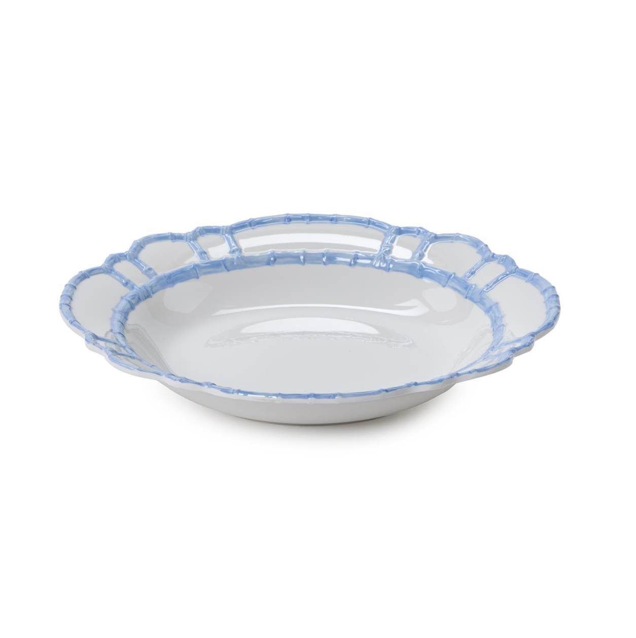 Blue Bamboo Bowl