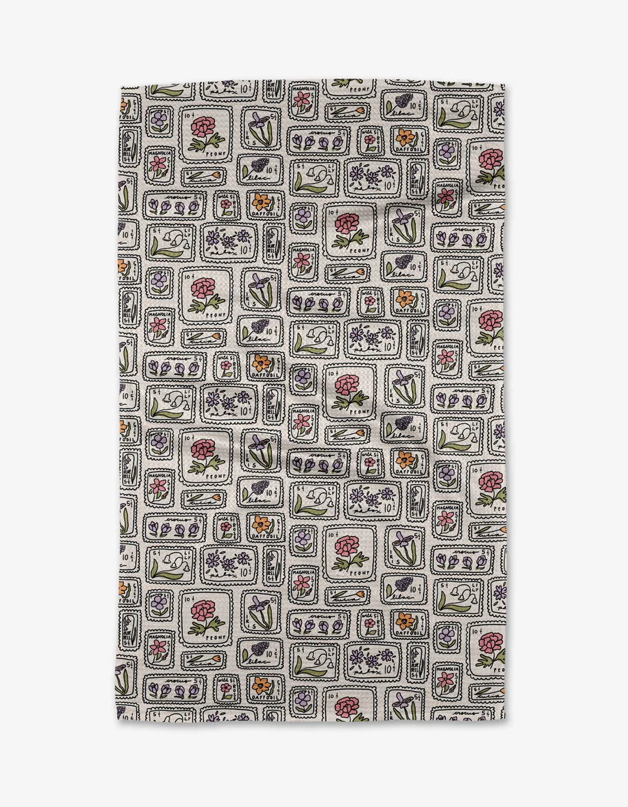 Floral Postage Stamps