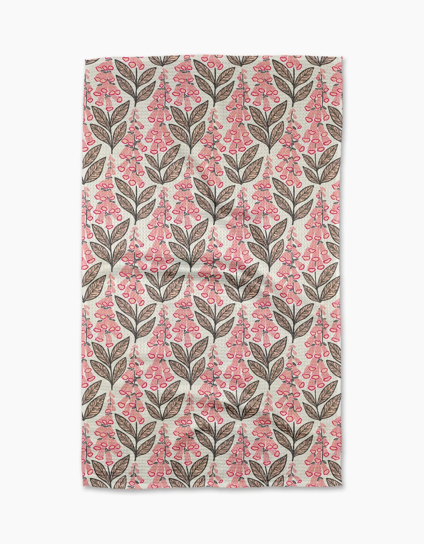 Geometry Foxglove Finery Tea Towel
