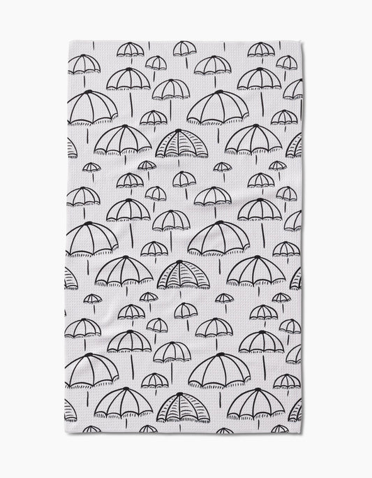 Summer Umbrella Tea Towel