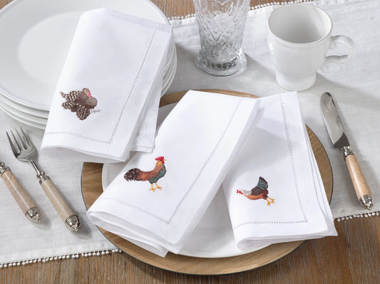 Turkey Hemstitched Napkins