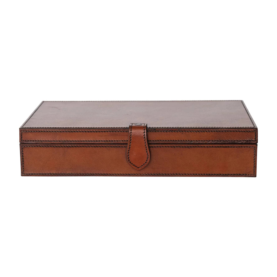 Leather Decorative Box