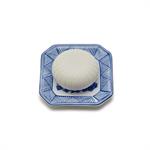 Blue and White Dish with Soap