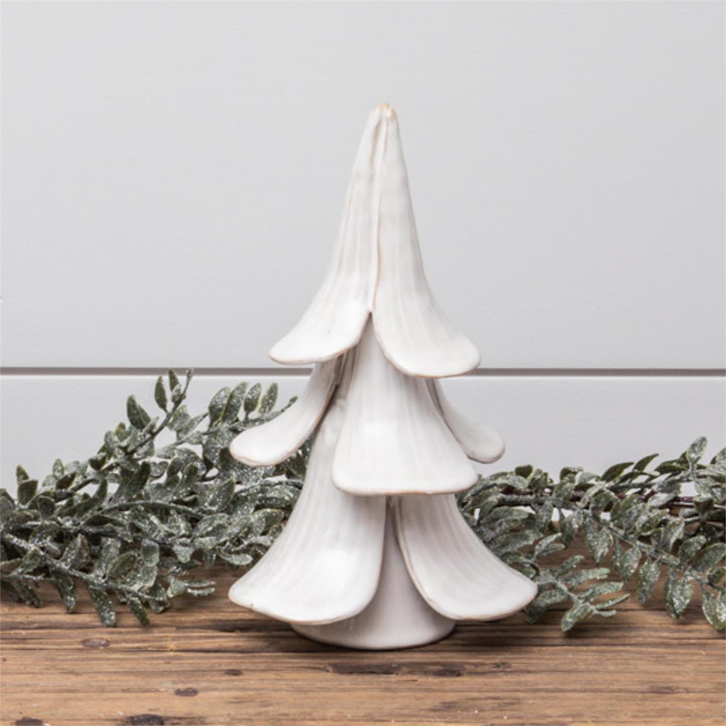 Small Stoneware White Tree