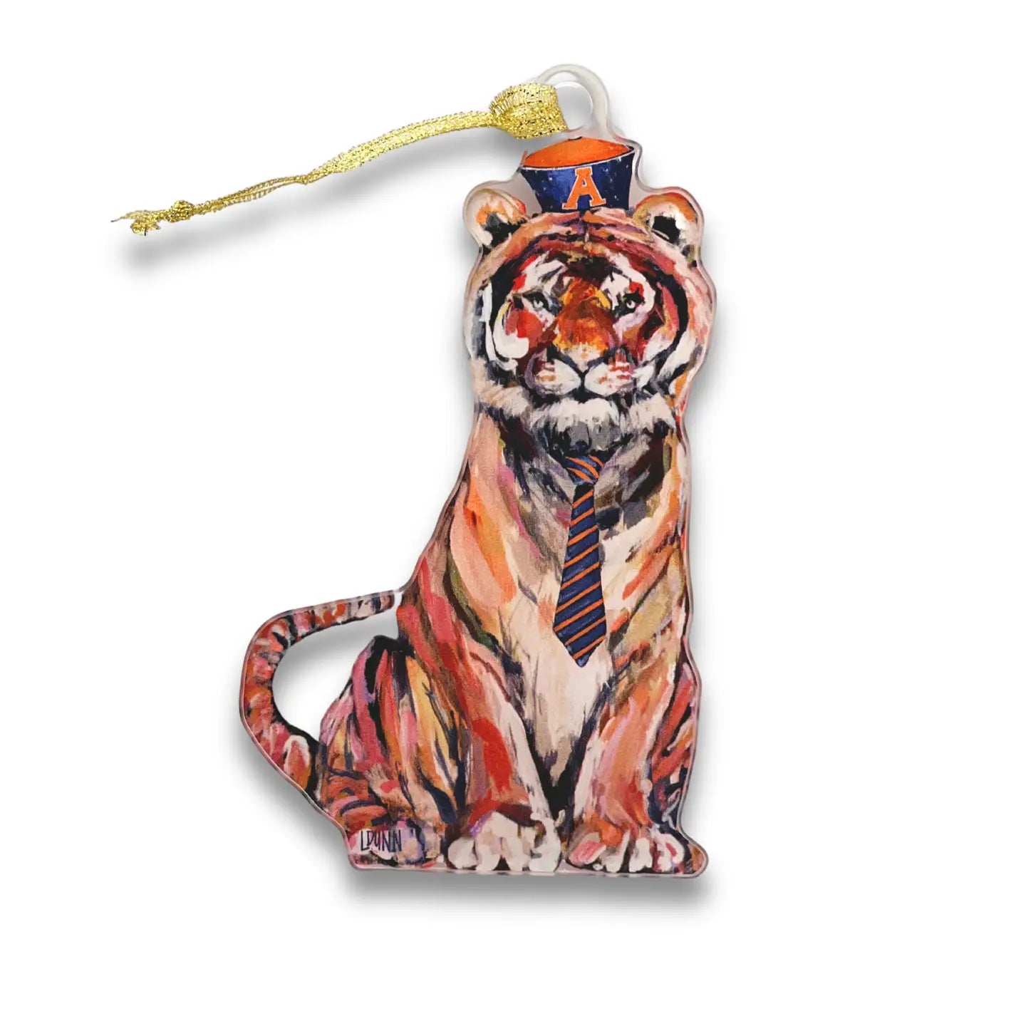 Auburn Tiger Acrylic Ornament