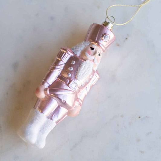 Pink Nutcracker Ornament
