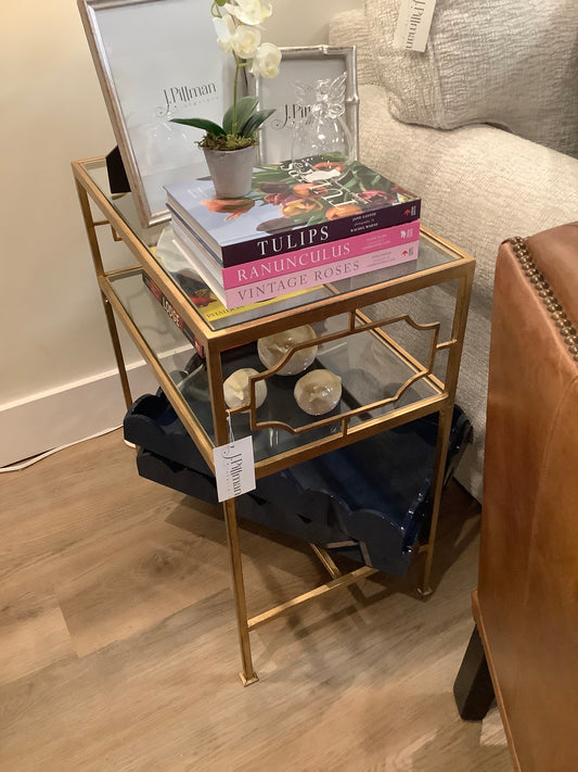 Gold Side Table