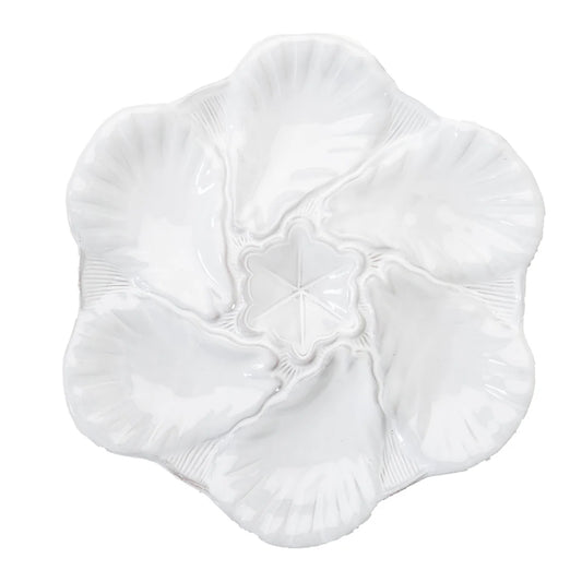 White Oyster Plate