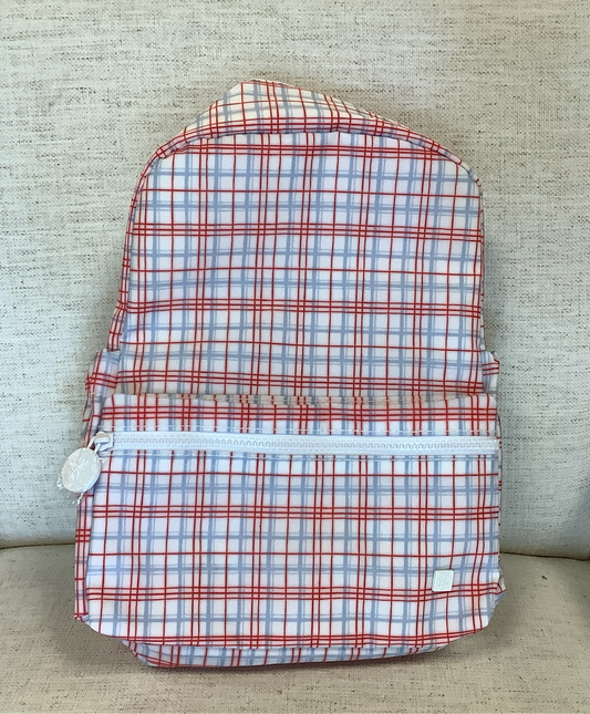 Classic Plaid Red Mini Backer