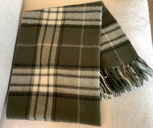 Mountain Plaid Woven Throw