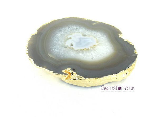 Agate Gold Edged Natural Slab