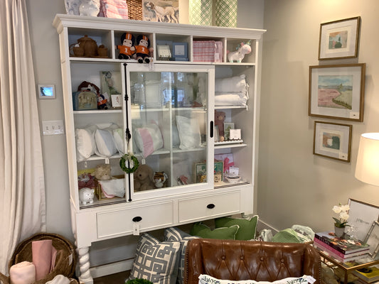 White Display Cabinet