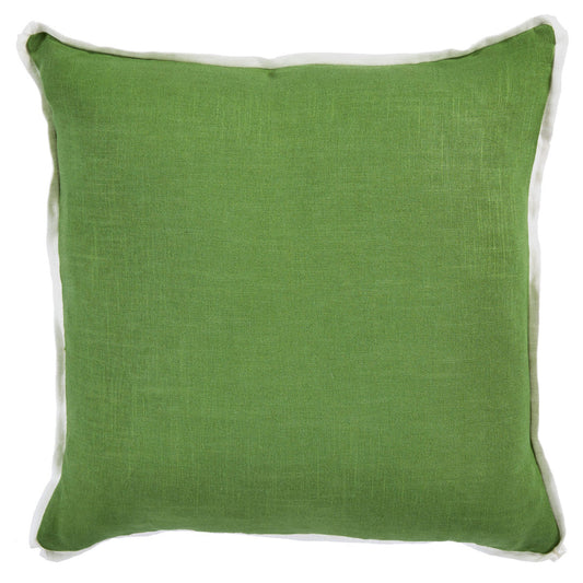 Linen Pillow with Butterfly Flange