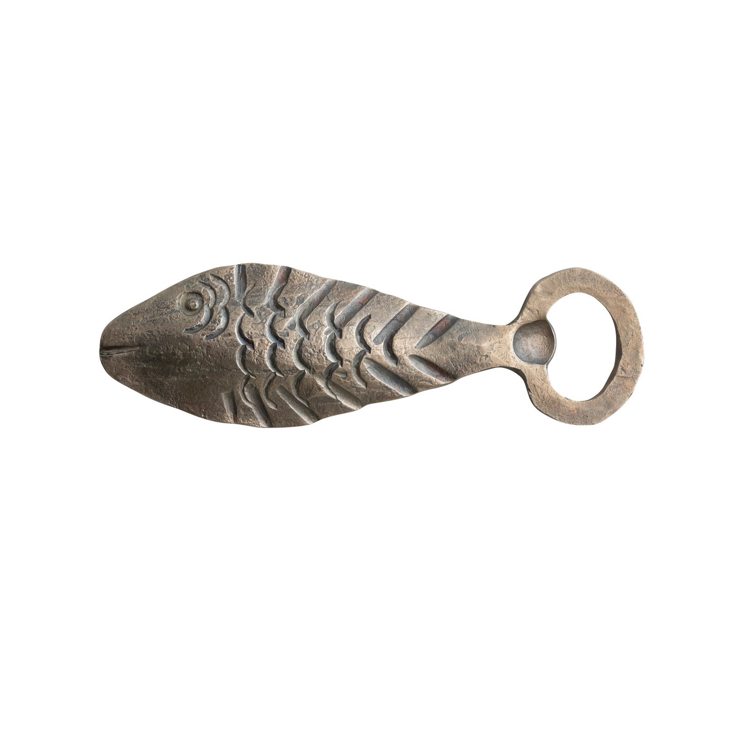 Antique Brass Fish Bottle Openers