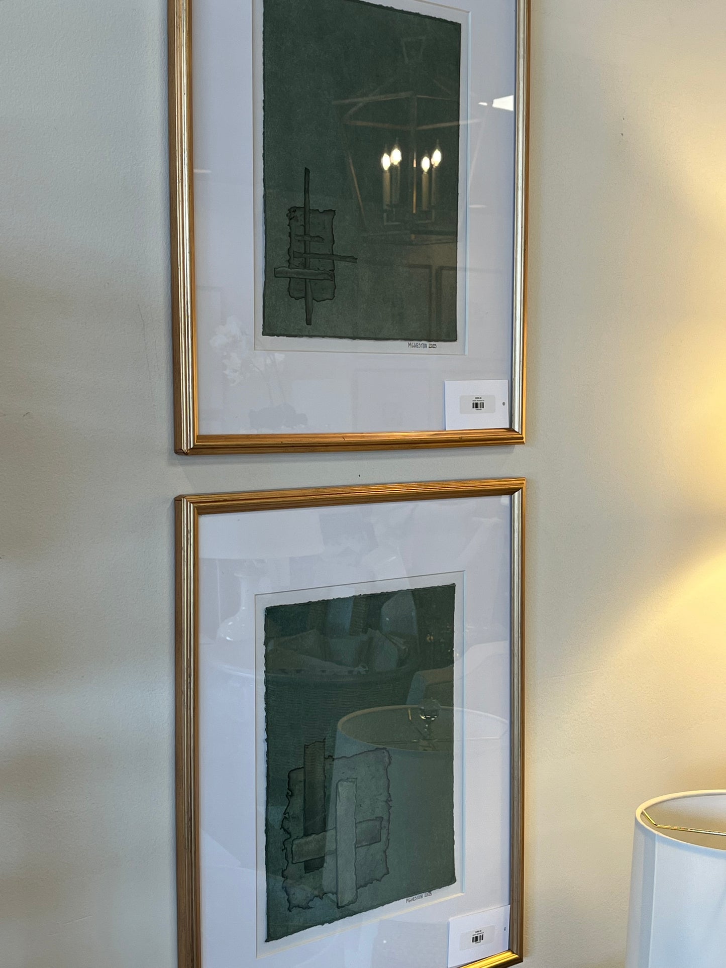 Green Abstract Art