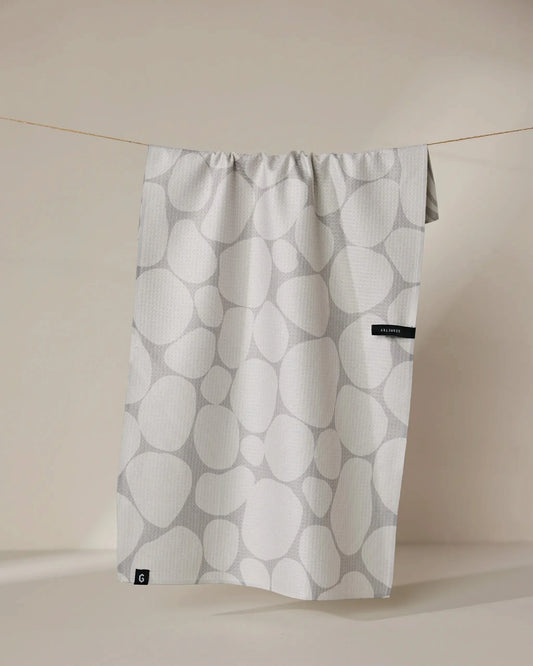 Geometry Stone Double Sided Tea Towel