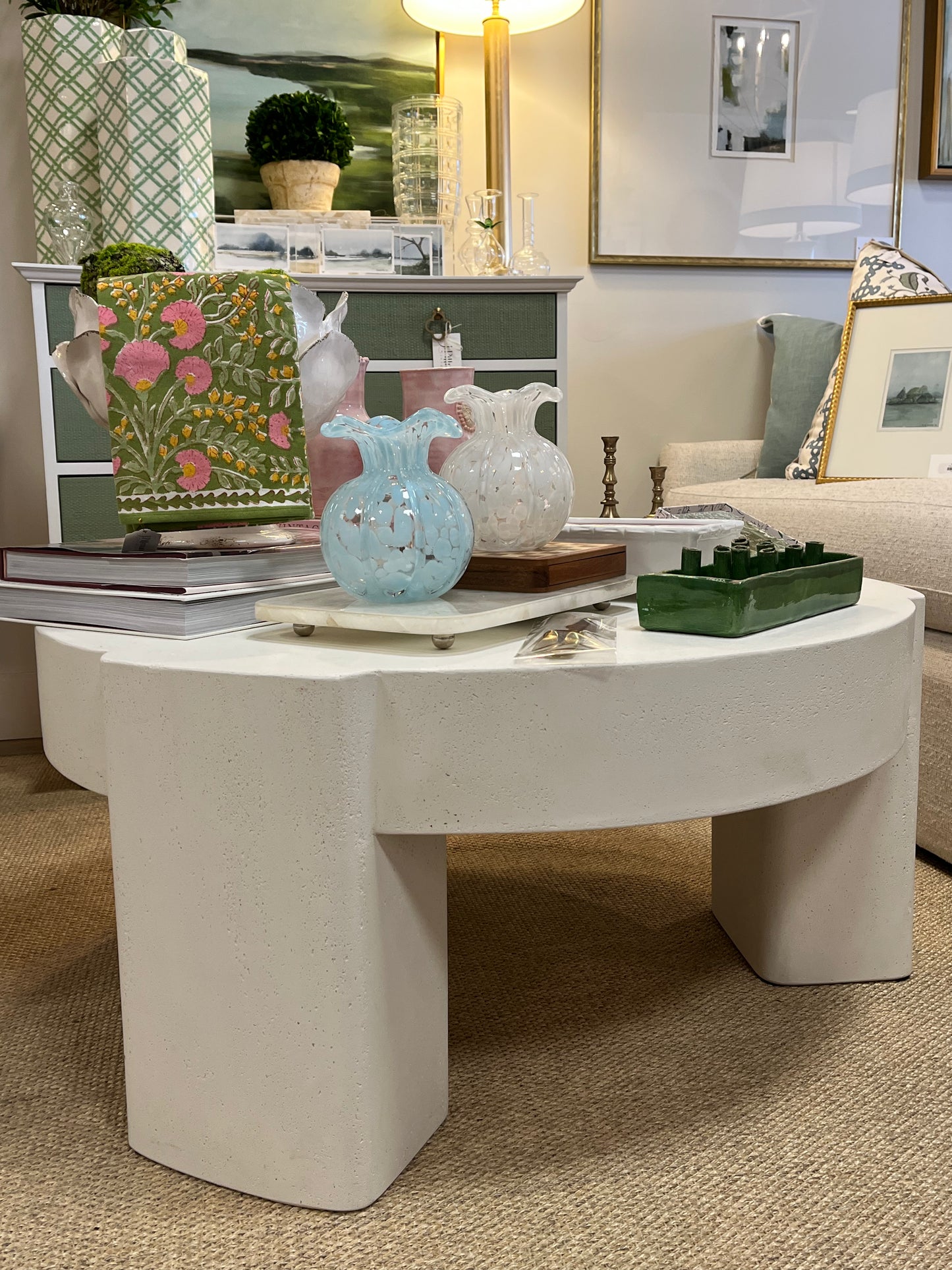 Textured Coffee Table