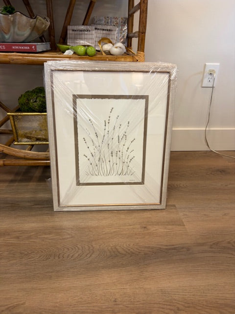 MGH Neutral Botanical Linen Frame