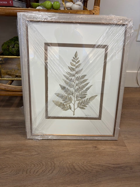 MGH Neutral Botanical Linen Frame
