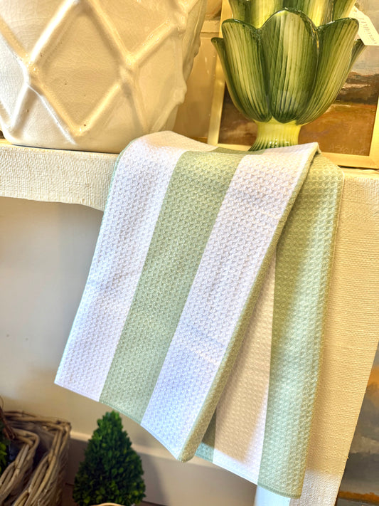 Candy Mint Tea Towel