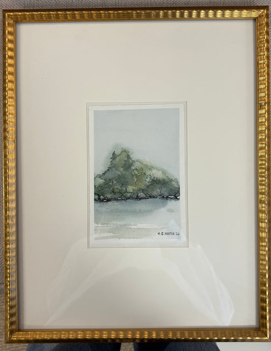 Morning Trees Landscape