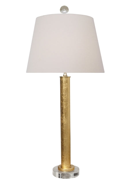 Gold Leaf Buffet Lamp