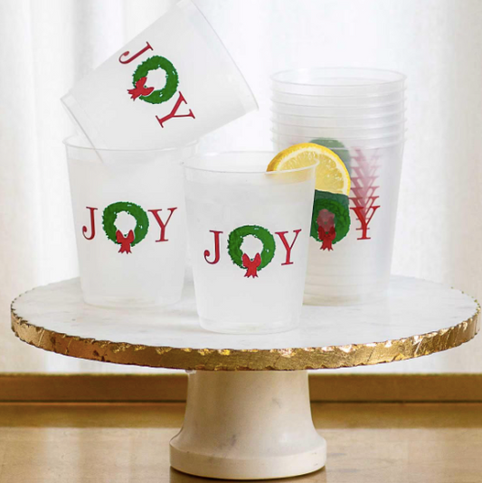 Joy Frosted Cups