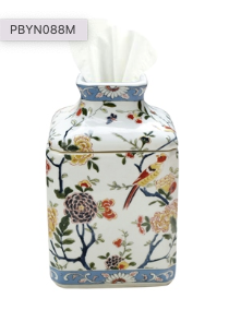 French Porcelain Tissue Holder