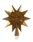 Yesteryear Tree Topper-Gold