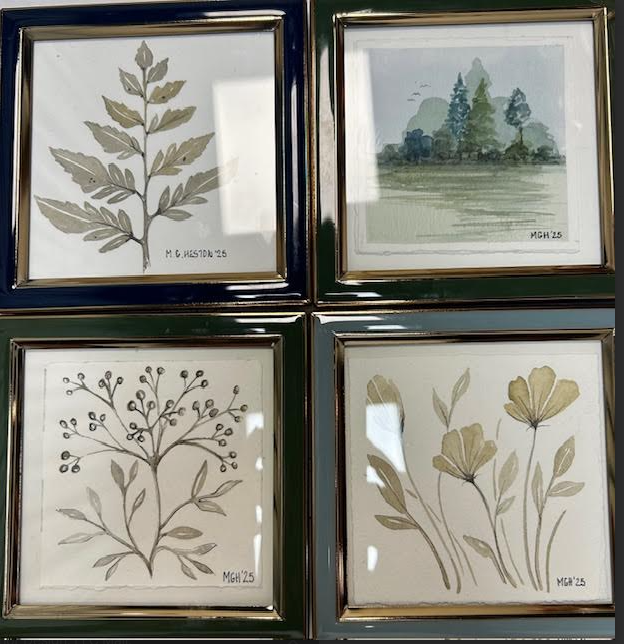 Square Framed Original Art