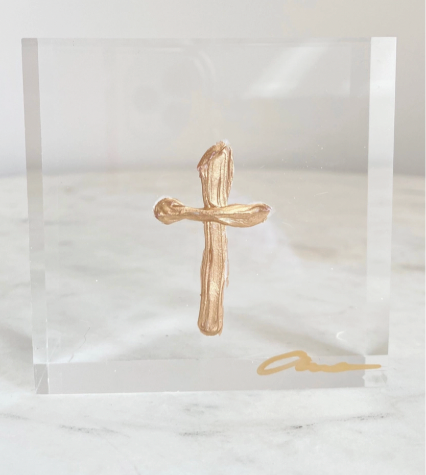 Acrylic Cross Block