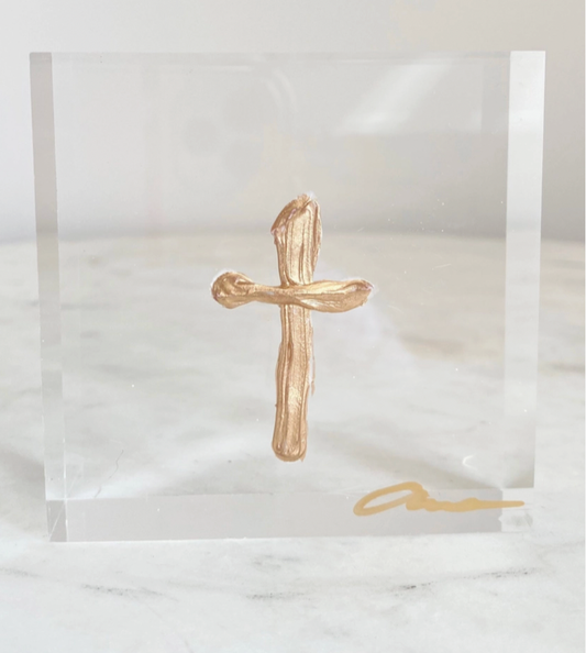 Acrylic Cross Block