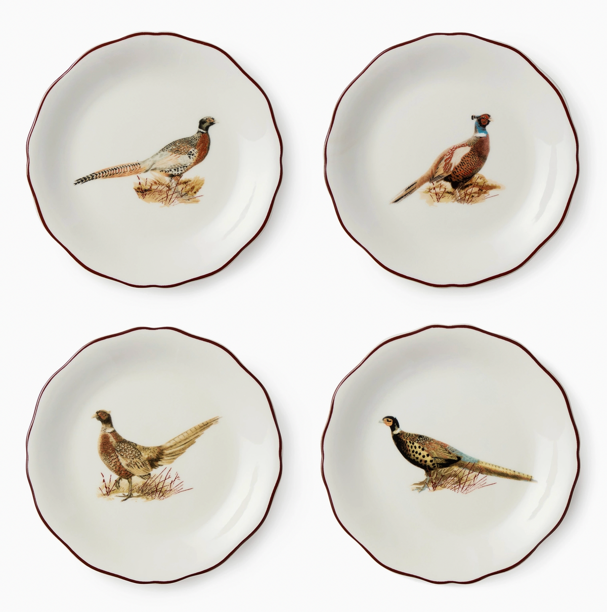 Pheasant Grove Canape Plate