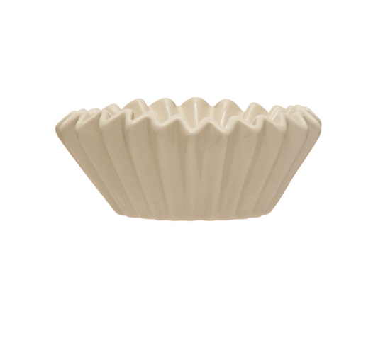 Small Fluted Bowl