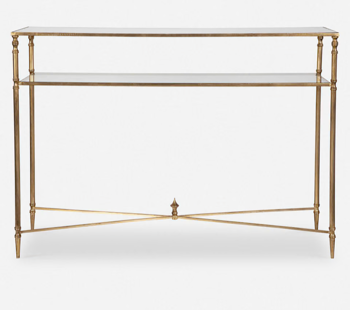 Glass Console Table