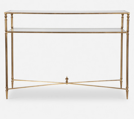 Glass Console Table