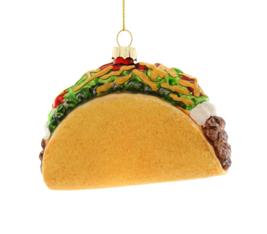 Taco Ornament