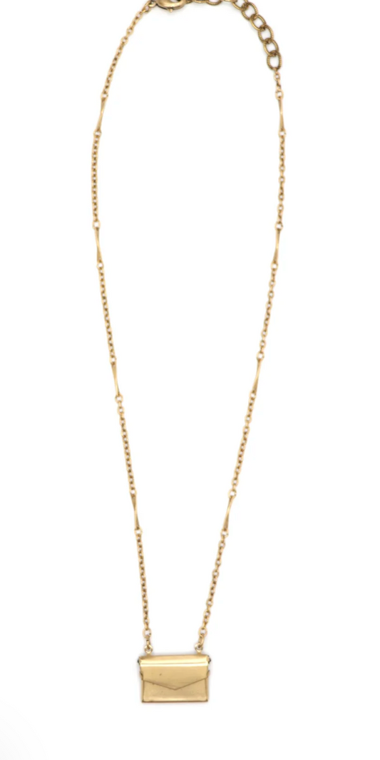 Messenger Envelope Necklace